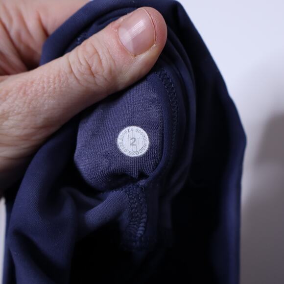 LULULEMON Wunder Train High-Rise Tight Diamond Dye Shade Naval Blue Women's 2 - Picture 12 of 12